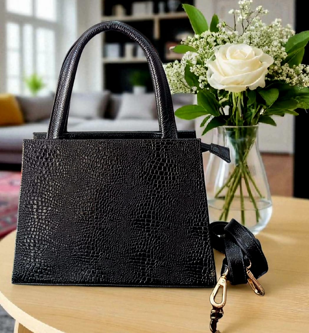 Bolso en cuero Bvezzia negro