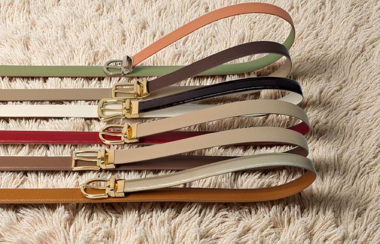 Correas en cuero Liore doble faz