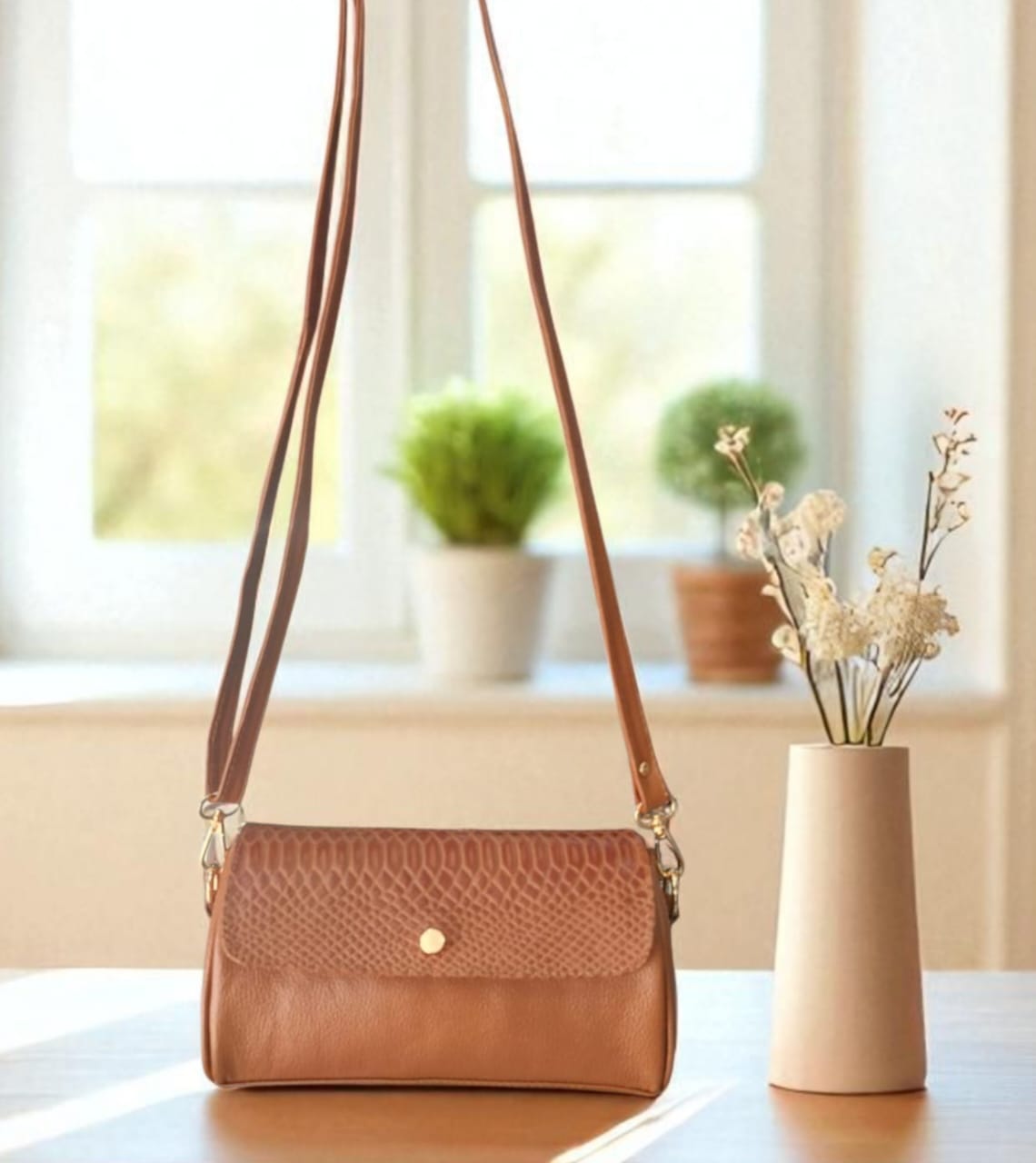 Bolso en cuero Gabriela Miel