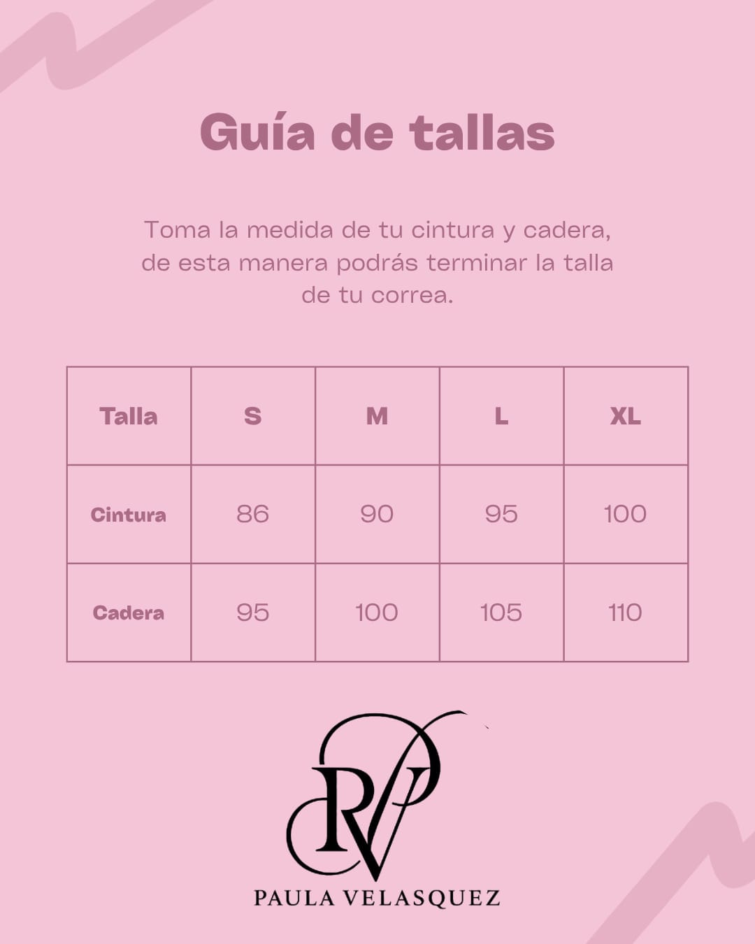 Guía de tallas